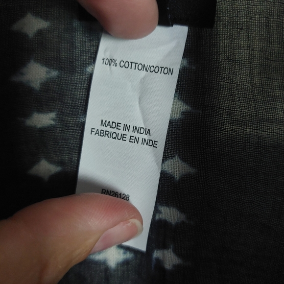 Echo easy breezy 100% cotton beach coverup - Picture 5 of 5